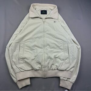 Lacoste Men's Light Gray Bomber Jacket